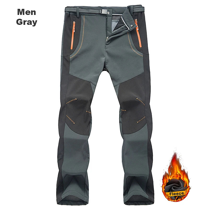 Thick Waterproof Unisex Hiking Trousers